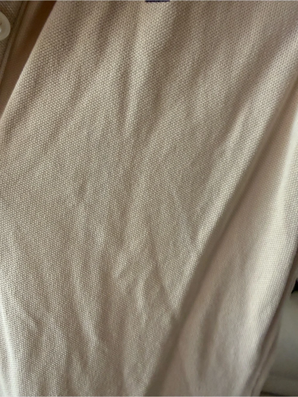 Tommy Hilfiger Classic Polo Shirt Dress in Beige